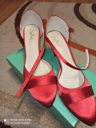 Saténové topánky 40, 40