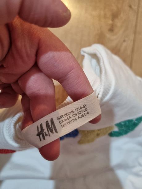 Mikinka happy, h&m,110