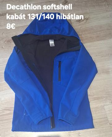 Softshell bunda, decathlon,140