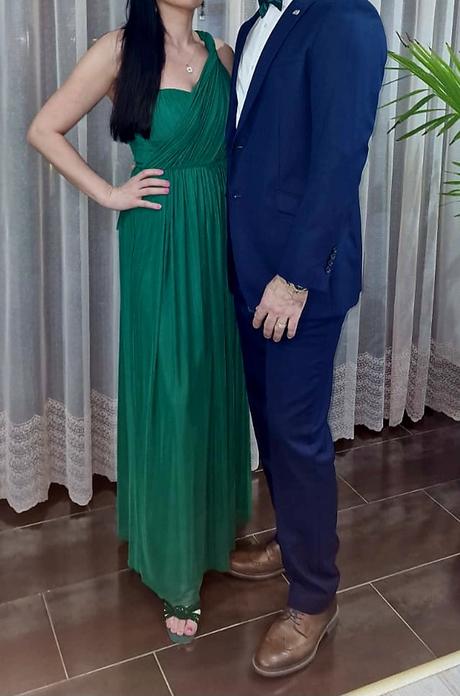 Smaragdove spoločenské šaty, lipsy london,34