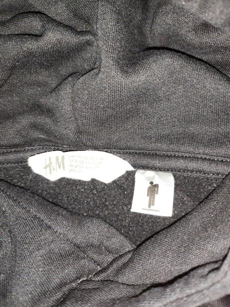 Čierna mikina billie eilish, h&m,146