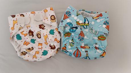 Vrchné nohavičky na látkové plienky, 4 kg - 9 kg