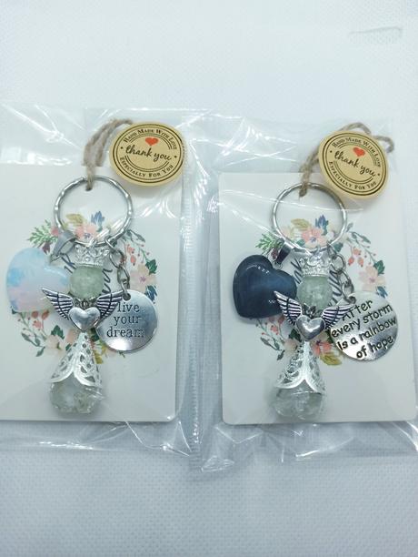 Handmade kľúčenky-anjelikovia na kľúčenku, 
