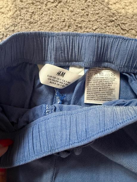 Letne nohavice h&m, h&m,128