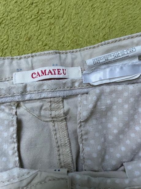 Chino nohavice, camaieu,38