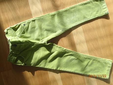 Zelenkavé skinny, next,104