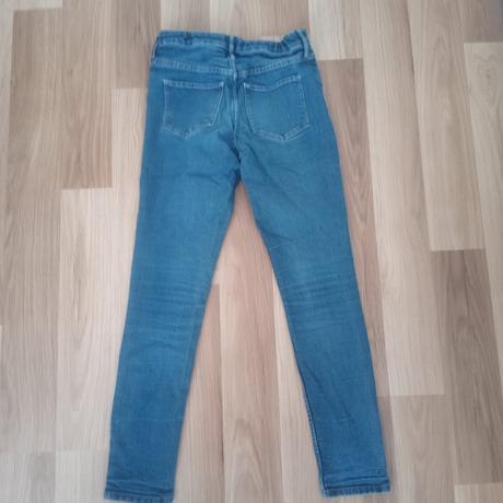 Dievčenské skinny džínsy, denim,152