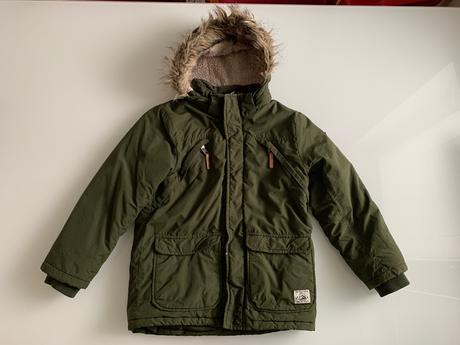 Zimný kabát h&m 122, h&m,122