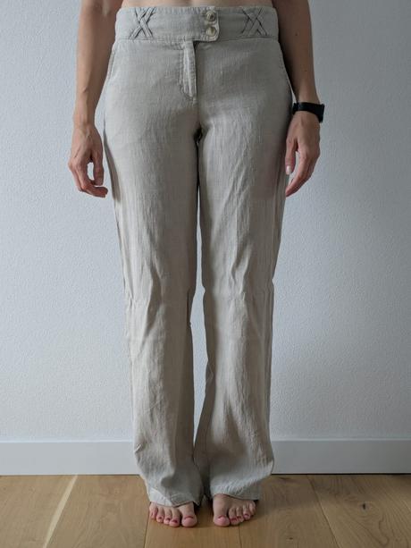 Lindex ľanové nohavice 36, lindex,36