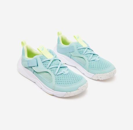 Detská športová obuv na suchý zips tyrkysová, 37