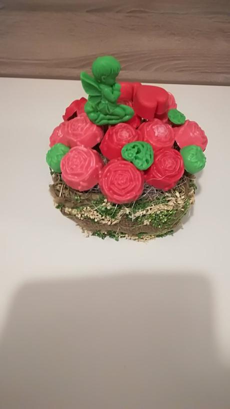 Valentinske mydlove kytice, 