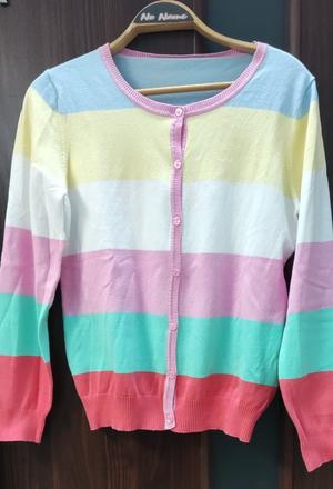 Tenší pastelový sveter, bonprix,m