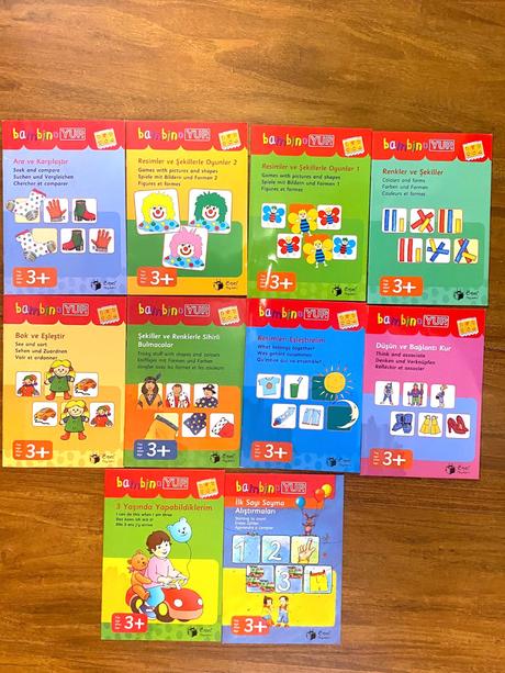 Bambino luk vzdelávacia hra - 21 knižiek a rámik,