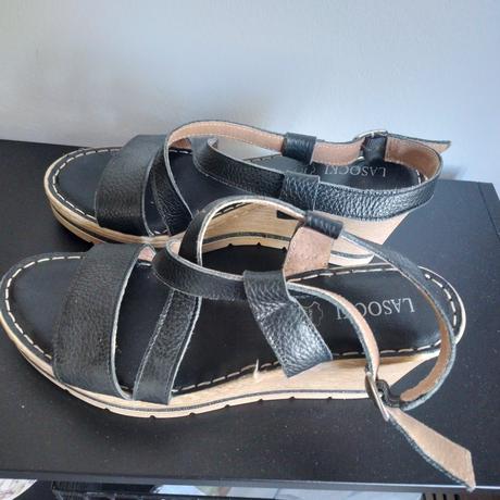 Kožené sandále, lasocki,40