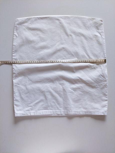 Biela obliecka ikea manviva, 