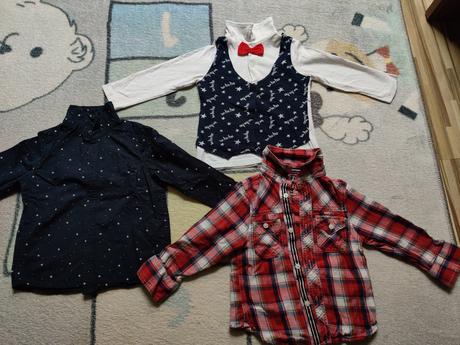 Set chlapčenských košielok, 86