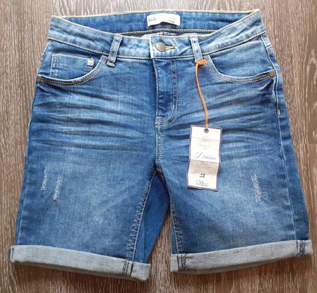 Rifľové kraťasy - xs, clockhouse,34