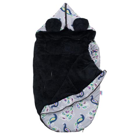 Luxusný detský fusak  páv, 