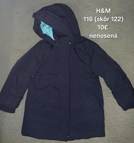 Zimná bunda h&m, h&m,116 / 122