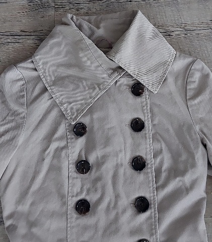 Béžový prechodný trenčkot, orsay,34