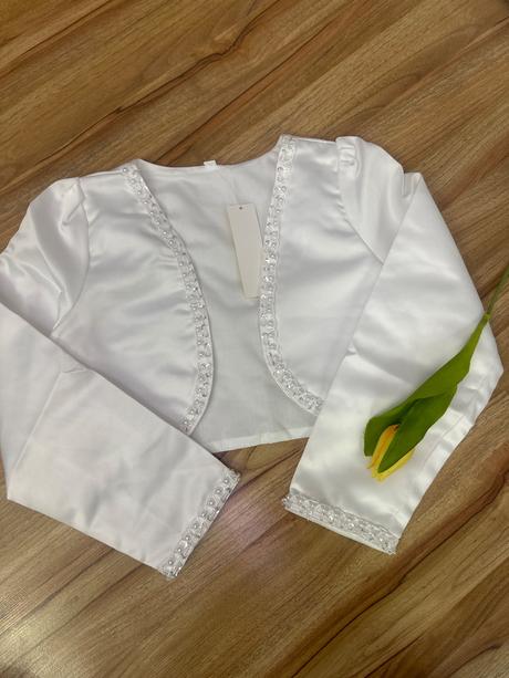 Bolerko, svetrik k šatám na prijimanie, 122 - 158