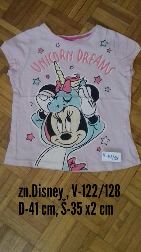 Dievčenské tričko, disney,122