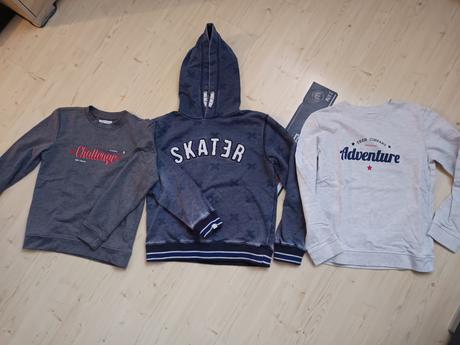 3x mikina, sinsay,140