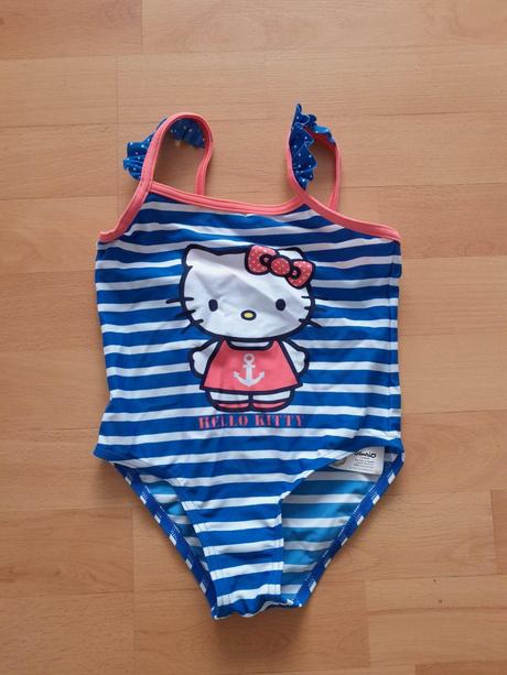 Dievčenské plavky hello kitty veľ. 104, disney,104