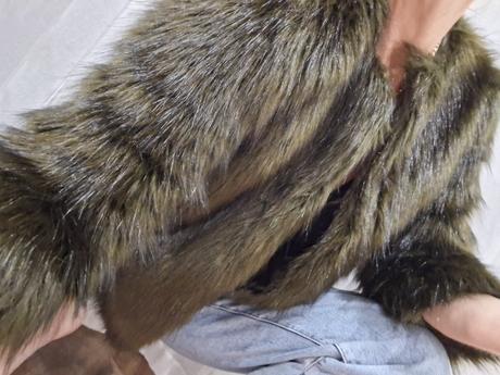 Kozuch stradivarius kabat bunda  36/38, stradivarius,m