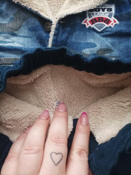 Zateplena riflova bunda 68, 68