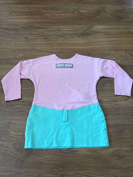 Funny bunny pískacie tričko/tunika 92/98, funny bunny,92