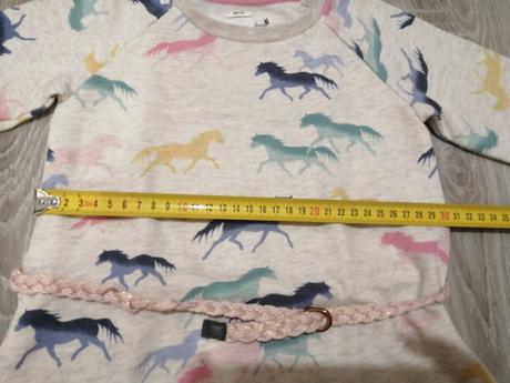 Mikinové šaty, h&m,98