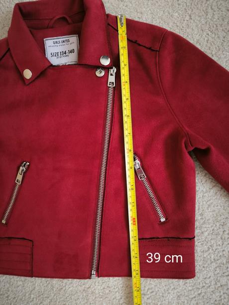 Bunda z brúsenej kože zn. takko, takko,134