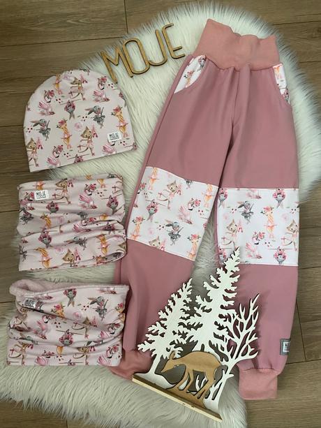 Softshellove nohavice, 92 - 128