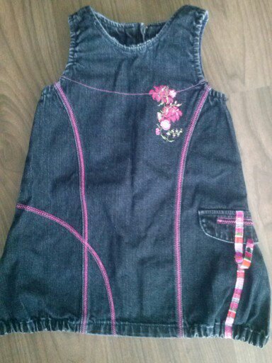 Riflová šatová sukňa, 86