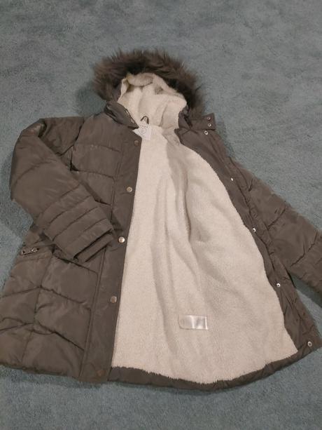 Teplá zimná bunda, primark,140
