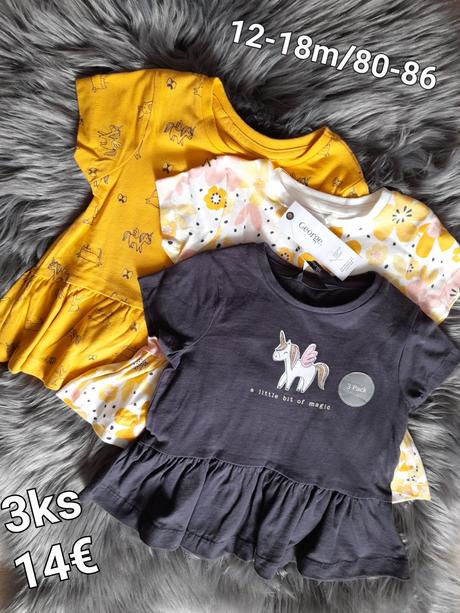 Detské veci z anglicka výpredaj ceny za 1/2, 104–116 / 122–134 / 68–80 / 86–98