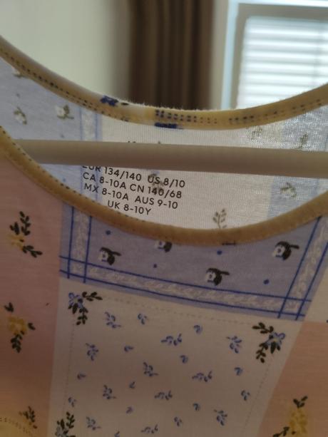 Letné šaty, h&m,134