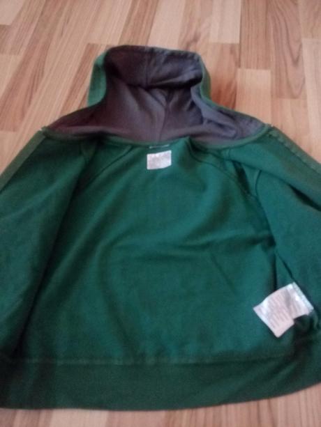 Zelena chlapcenska mikina, kik,122