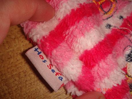 Ruzova paskovana suprava bundicka a nohavice traky, 74