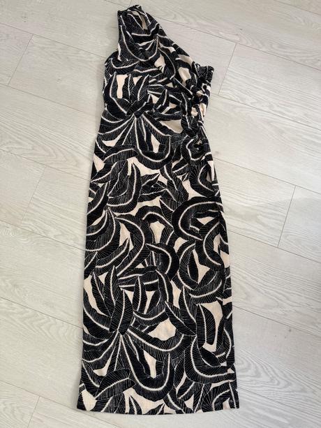 Šaty na jedno ramienko, h&m,xs