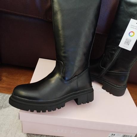 Krásne a pohodlné dievčenské čižmy, nelli blu,34