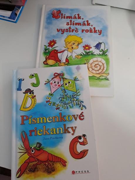 3x knihy o riekankách pre deti,