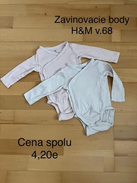 Zavinovacie body h&m, h&m,68