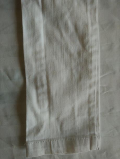 Biele elastické nohavice na leto, outfitters, xxs, xs