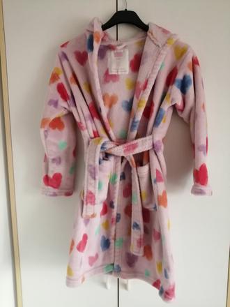 Župan pre dievčatka, viacfarebny vel. 128, f&f,128