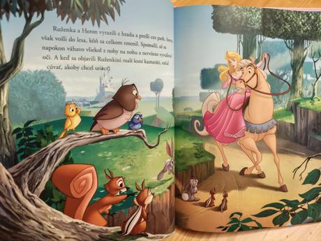 Knihy disney princess - rozprávky o koňoch,