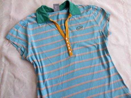 Polo pásik m-l, nike,l