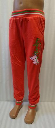 Červené tepláky markey, good children, 104-110 cm, good children,110