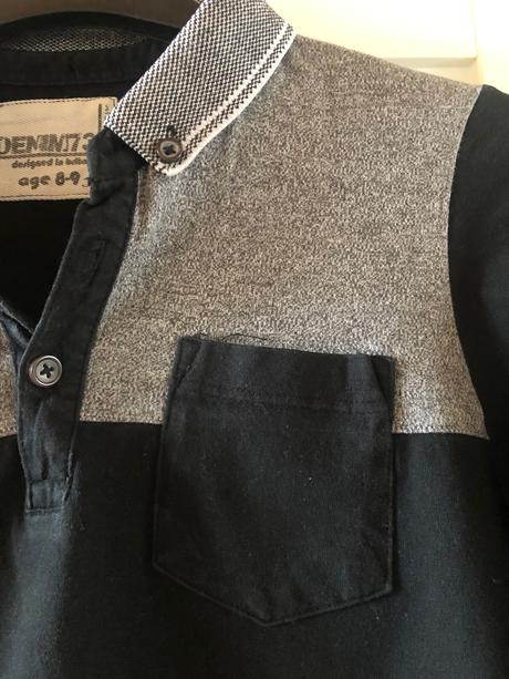 Tričko s golierom 8/9, 146